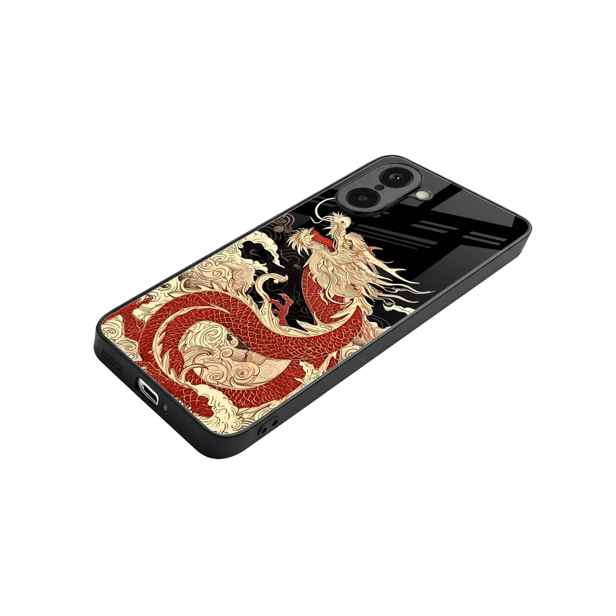Dragon Spirit stylish phone case for oneplus nord ce5 5g | glossy glass and slim fit
