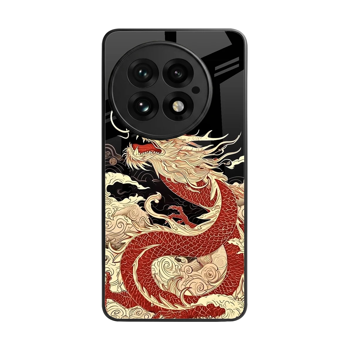Dragon Spirit back phone cover | glass case for oneplus 13