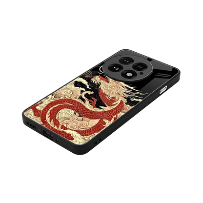 Dragon Spirit stylish phone case for oneplus 13 | glossy glass and slim fit