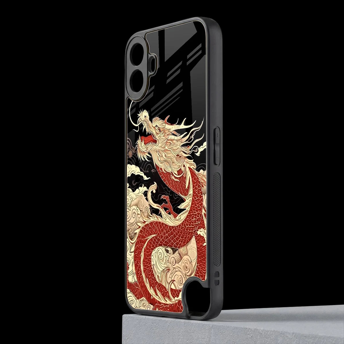 Dragon Spirit cmf nothing phone 1 mobile cover | shockproof glass phone case