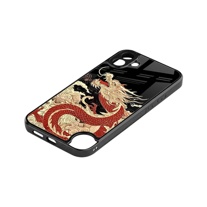 Dragon Spirit stylish phone case for cmf nothing phone 1 | glossy glass and slim fit