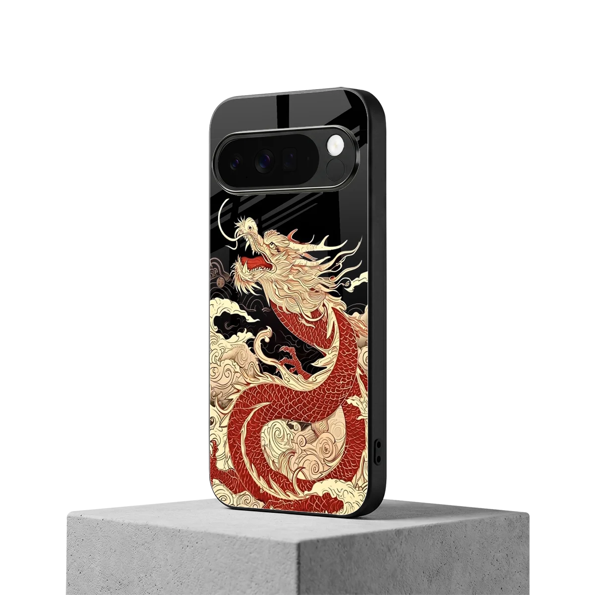 Dragon Spirit google pixel 10 pro xl mobile cover | shockproof glass phone case