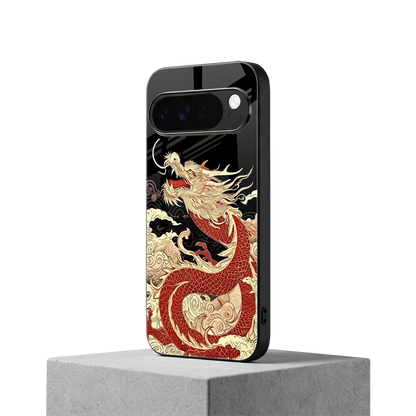 Dragon Spirit google pixel 10 pro xl mobile cover | shockproof glass phone case