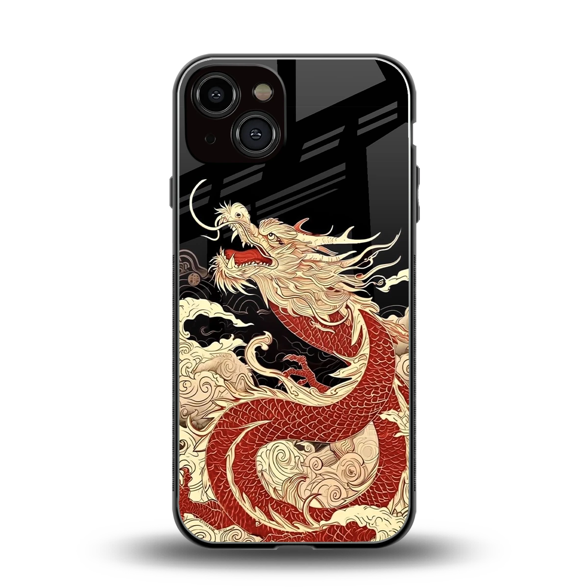Dragon Spirit back phone cover | glass case for iphone 14