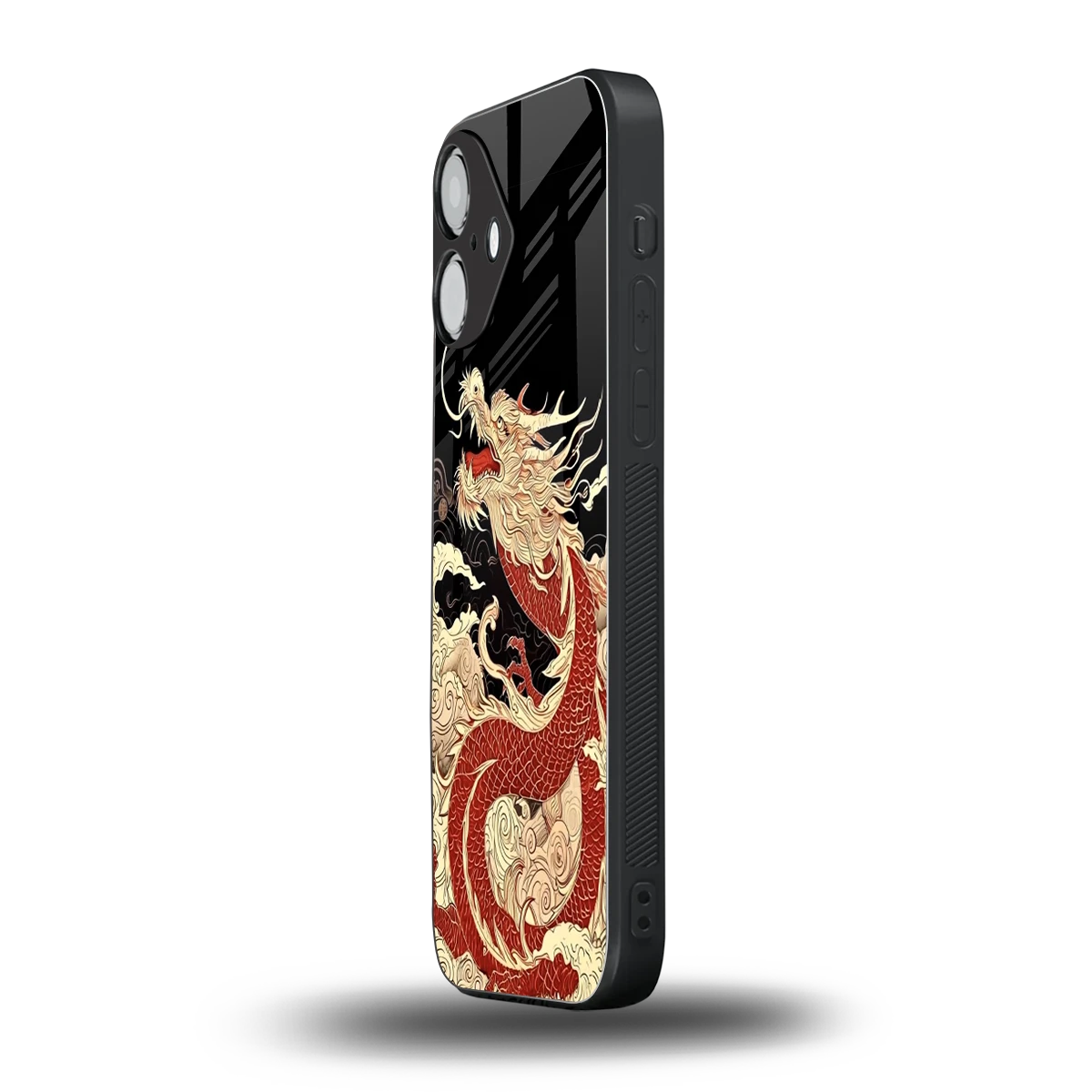 Dragon Spirit iPhone 16 mobile cover | shockproof glass phone case