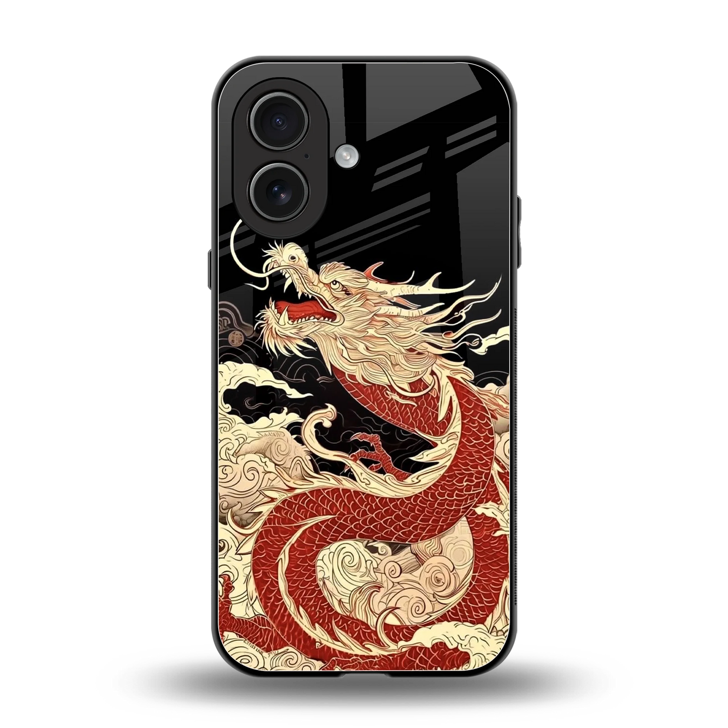 Dragon Spirit back phone cover | glass case for iphone 17