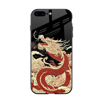 Dragon Spirit back phone cover | glass case for iphone 8 plus
