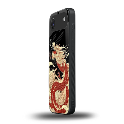 Dragon Spirit iphone air mobile cover | shockproof glass phone case