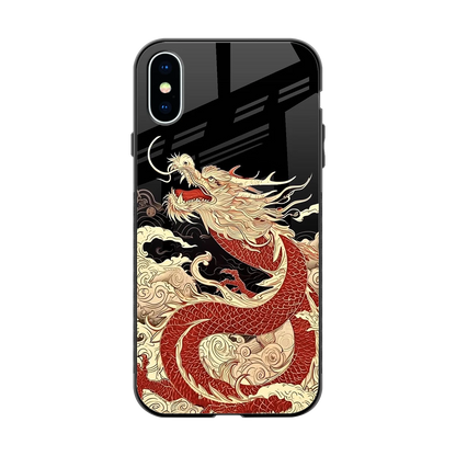 Dragon Spirit back phone cover | glass case for iphone x