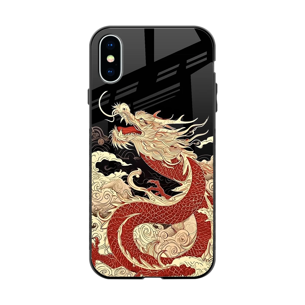 Dragon Spirit back phone cover | glass case for iphone xs