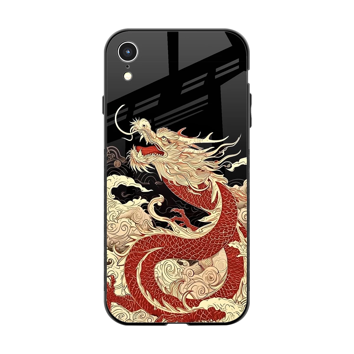 Dragon Spirit back phone cover | glass case for iphone xr