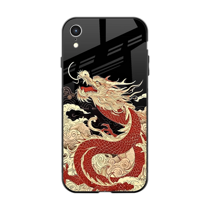 Dragon Spirit back phone cover | glass case for iphone xr