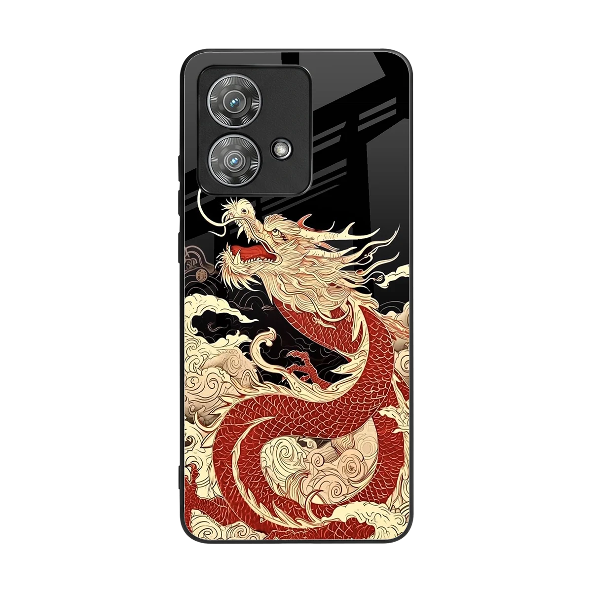 Dragon Spirit back phone cover | glass case for motorola edge 40 neo 5g