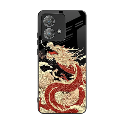Dragon Spirit back phone cover | glass case for motorola edge 40 neo 5g