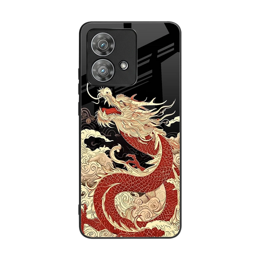 Dragon Spirit back phone cover | glass case for motorola edge 40 neo 5g