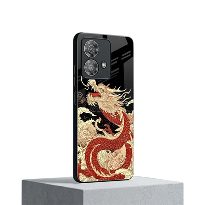 Dragon Spirit motorola edge 40 neo 5g mobile cover | shockproof glass phone case