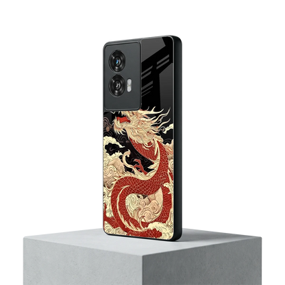 Dragon Spirit motorola edge 50 fusion mobile cover | shockproof glass phone case