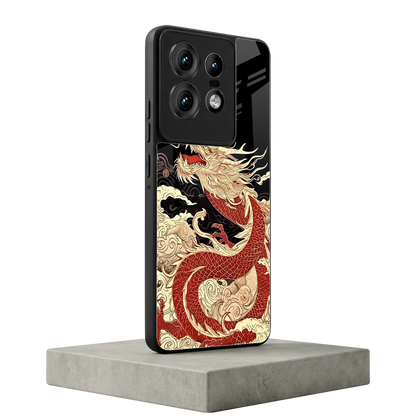 Dragon Spirit motorola edge 50 pro mobile cover | shockproof glass phone case