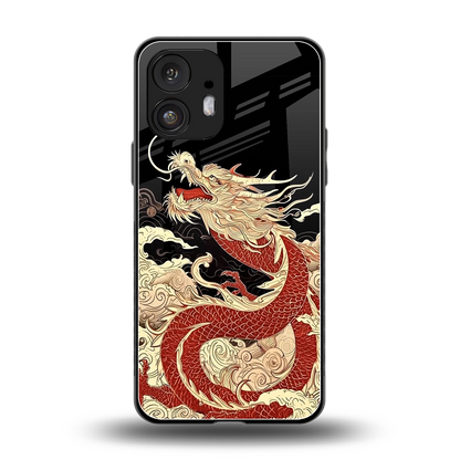 Dragon Spirit back phone cover | glass case for nothing phone 2