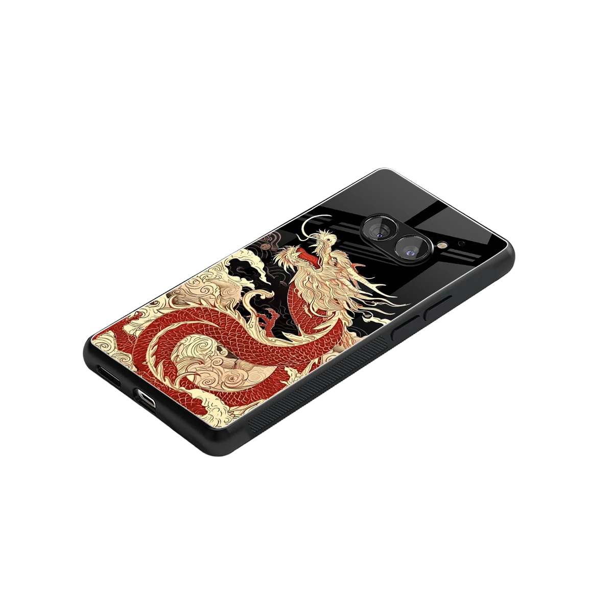 Dragon Spirit stylish phone case for nothing phone 2a | glossy glass and slim fit