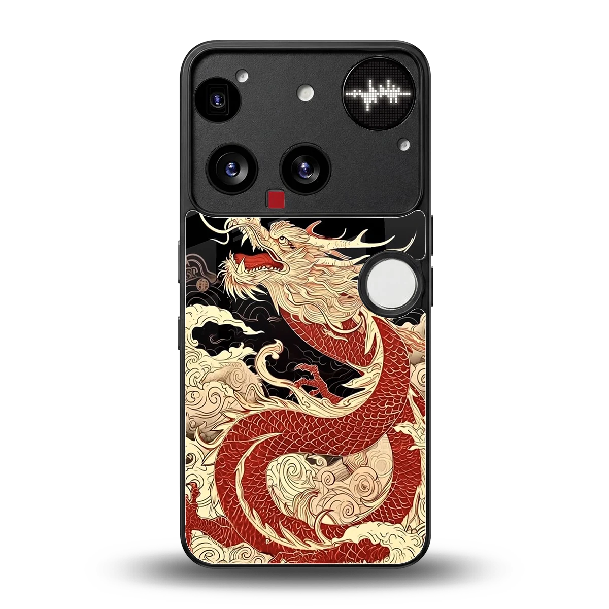 Dragon Spirit back phone cover | glass case for nothing phone 3