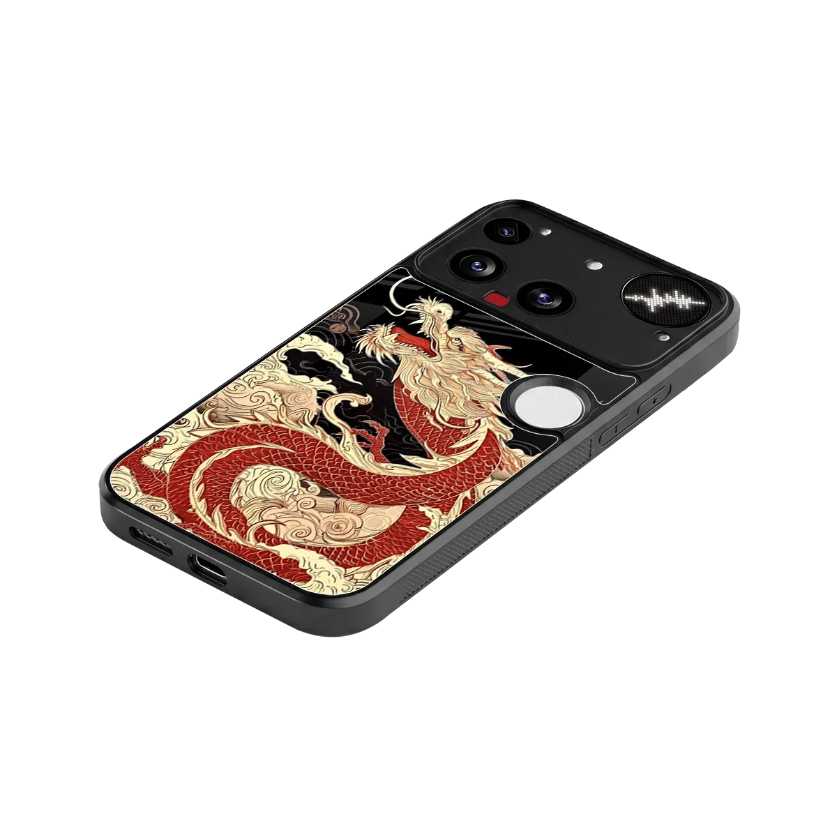 Dragon Spirit stylish phone case for nothing phone 3 | glossy glass and slim fit