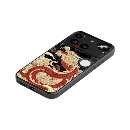 Dragon Spirit stylish phone case for nothing phone 3 | glossy glass and slim fit