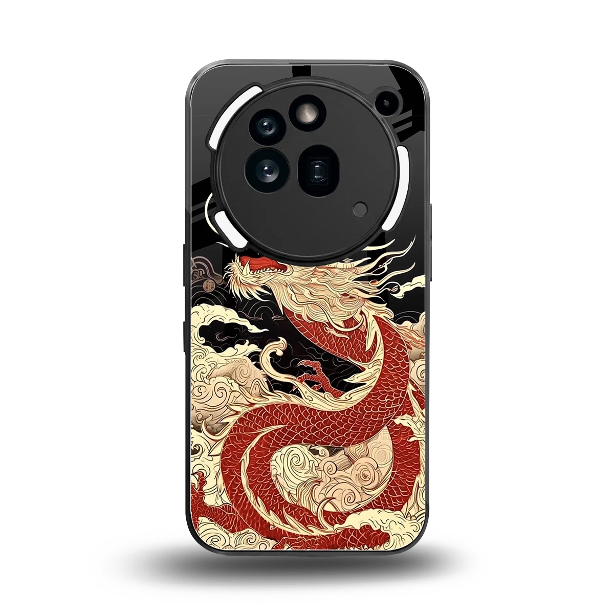 Dragon Spirit back phone cover | glass case for nothing phone 3a pro
