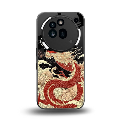 Dragon Spirit back phone cover | glass case for nothing phone 3a pro