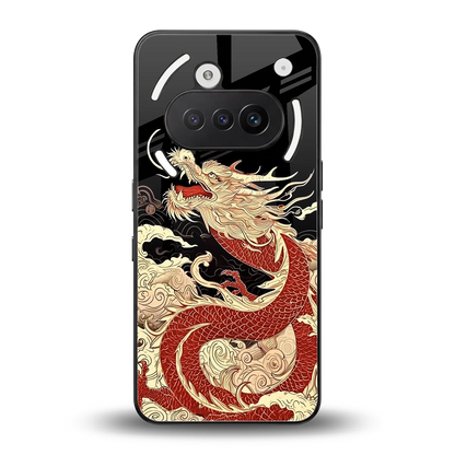 Dragon Spirit back phone cover | glass case for nothing phone 3a