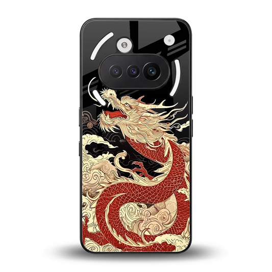 Dragon Spirit back phone cover | glass case for nothing phone 3a
