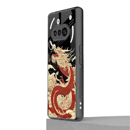 Dragon Spirit nothing phone 3a mobile cover | shockproof glass phone case