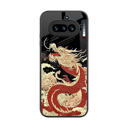 Dragon Spirit back phone cover | glass case for nothing phone 4a