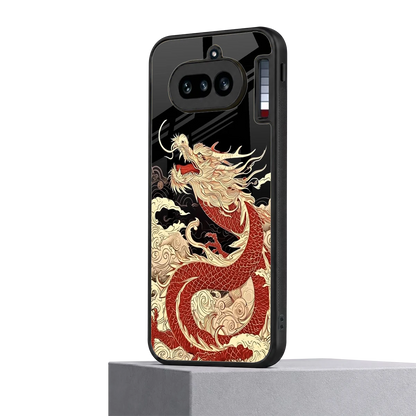 Dragon Spirit nothing phone 4a mobile cover | shockproof glass phone case