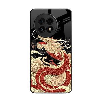 Dragon Spirit back phone cover | glass case for oneplus 13r