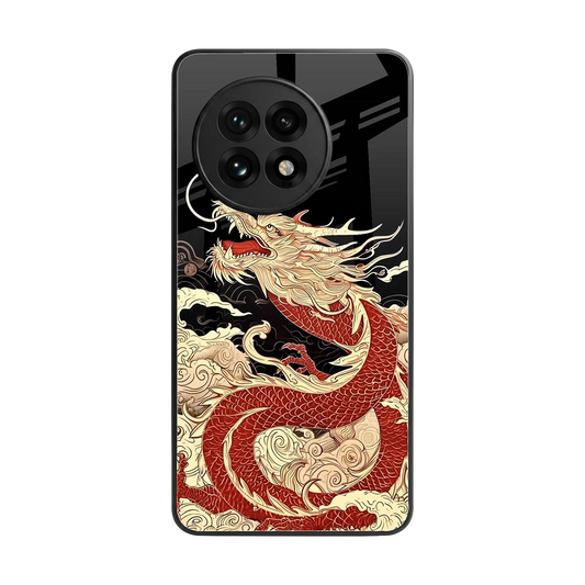 Dragon Spirit back phone cover | glass case for oneplus 13r