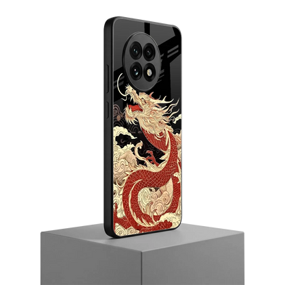 Dragon Spirit oneplus 13r mobile cover | shockproof glass phone case