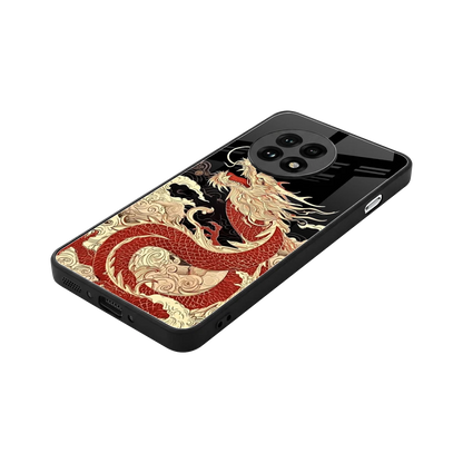 Dragon Spirit stylish phone case for oneplus 13r | glossy glass and slim fit