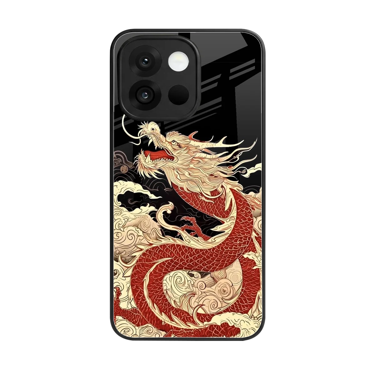 Dragon Spirit back phone cover | glass case for oneplus 13s