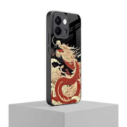 Dragon Spirit oneplus 13s mobile cover | shockproof glass phone case