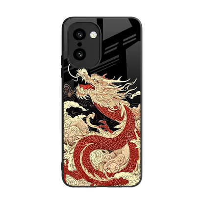 Dragon Spirit back phone cover | glass case for oneplus 15r