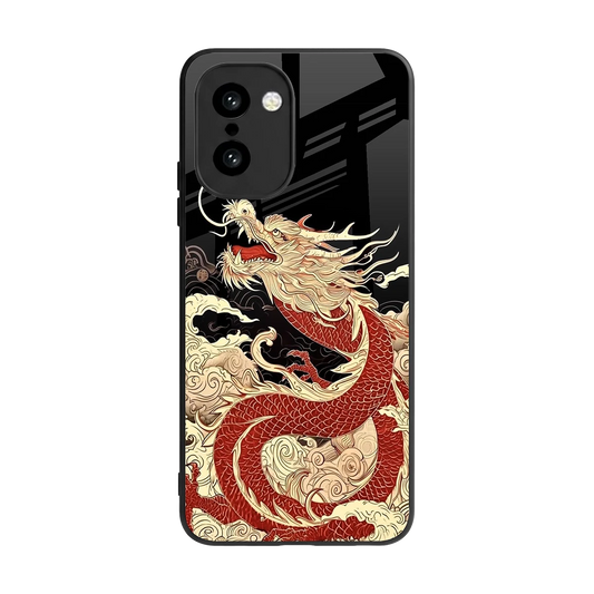 Dragon Spirit back phone cover | glass case for oneplus 15r