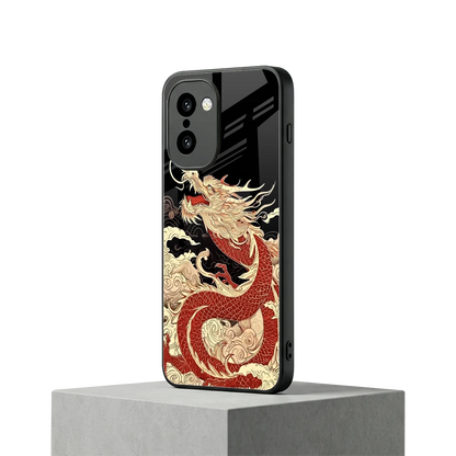 Dragon Spirit oneplus 15r mobile cover | shockproof glass phone case