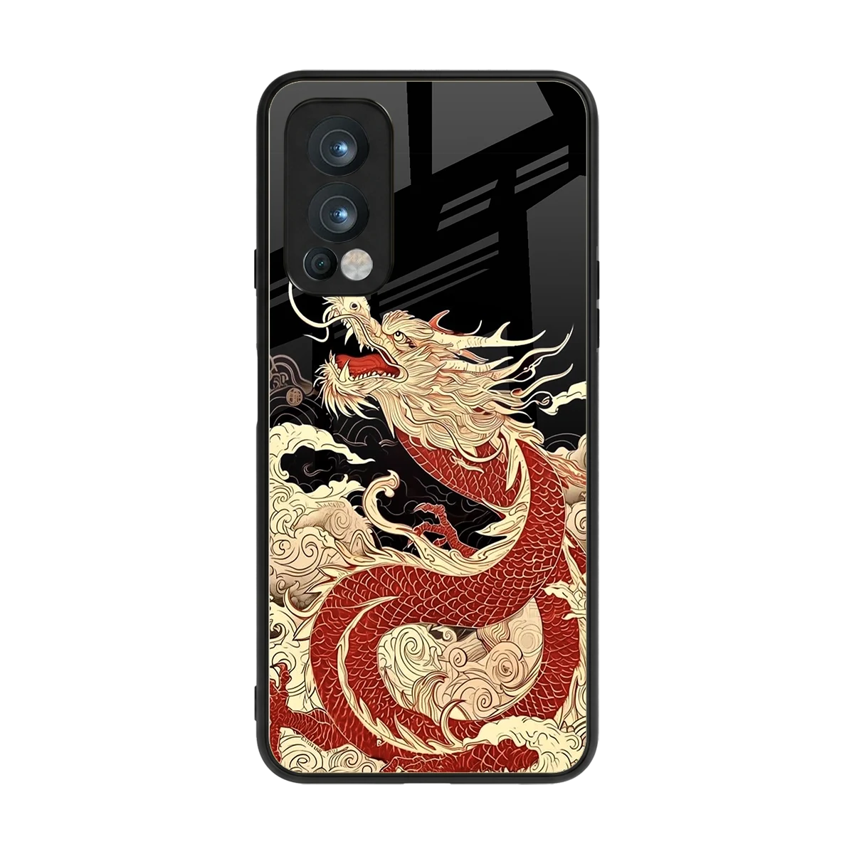 Dragon Spirit back phone cover | glass case for oneplus nord 2
