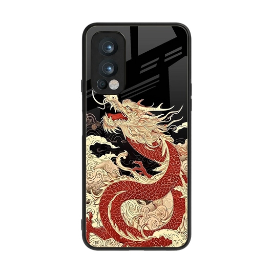 Dragon Spirit back phone cover | glass case for oneplus nord 2