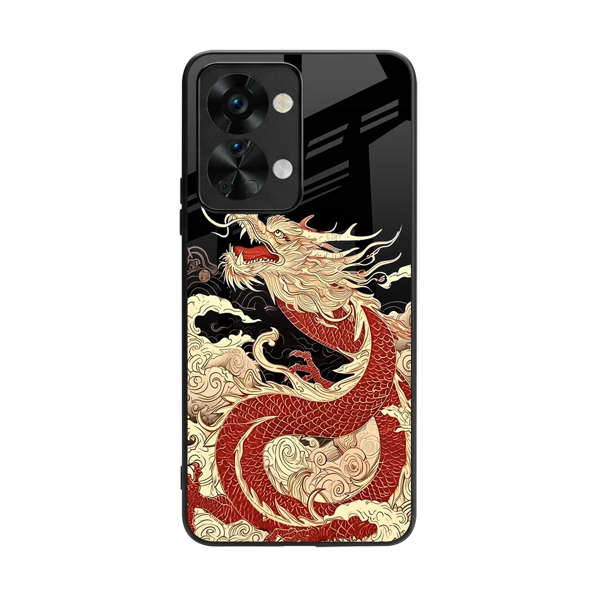 Dragon Spirit back phone cover | glass case for oneplus nord 2t
