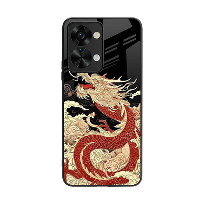 Dragon Spirit back phone cover | glass case for oneplus nord 2t