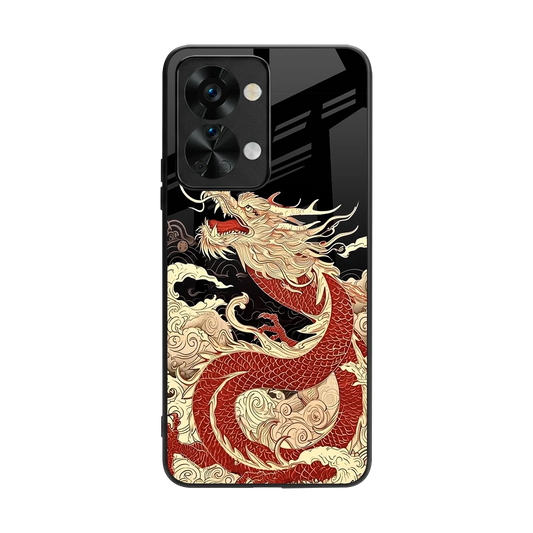Dragon Spirit back phone cover | glass case for oneplus nord 2t