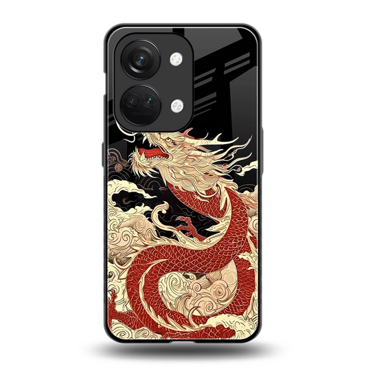 Dragon Spirit back phone cover | glass case for oneplus nord 3
