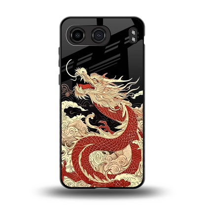 Dragon Spirit back phone cover | glass case for oneplus nord 4